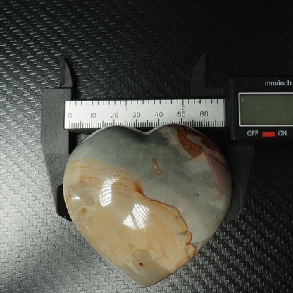 Polychrome Jasper Heart