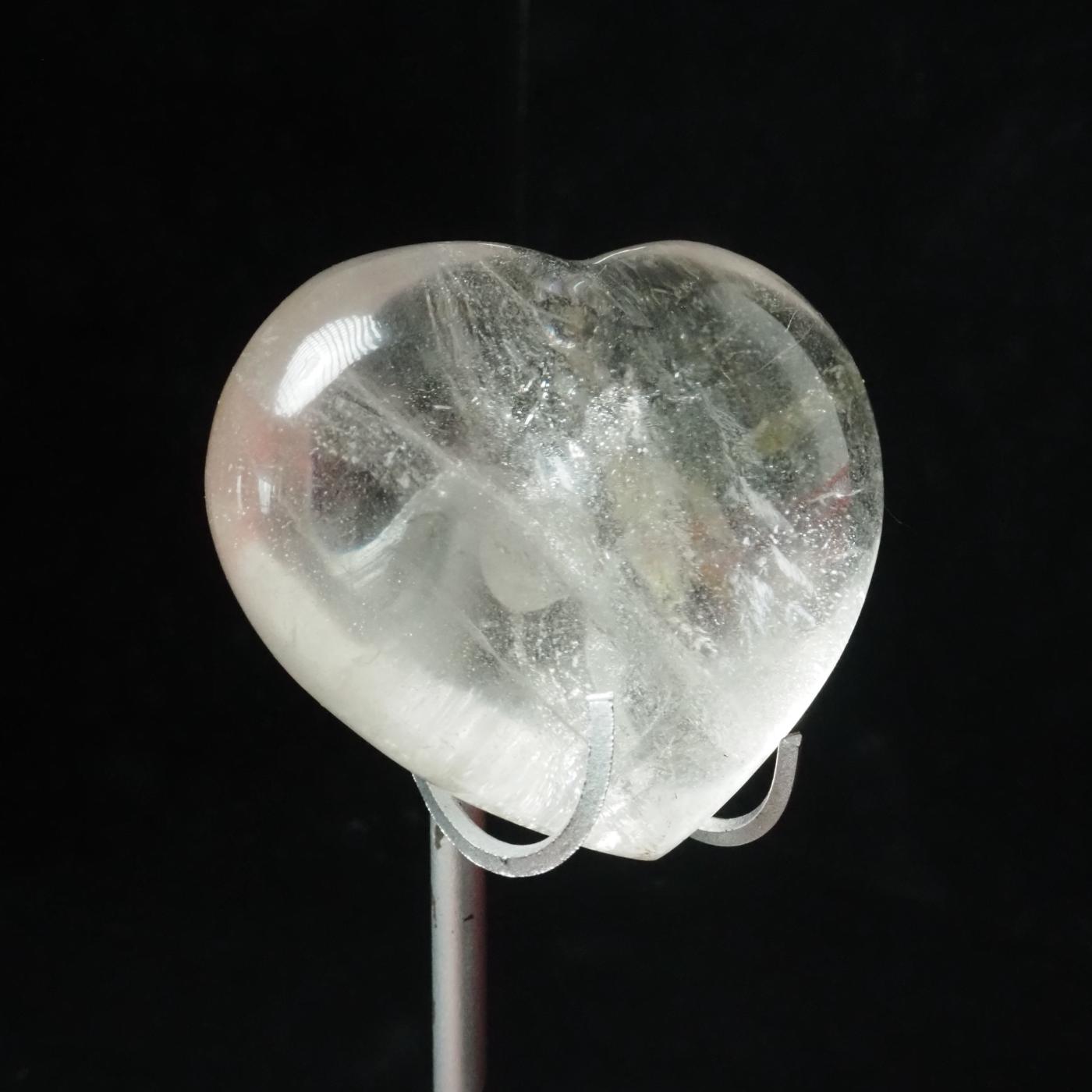 Clear Quartz Heart