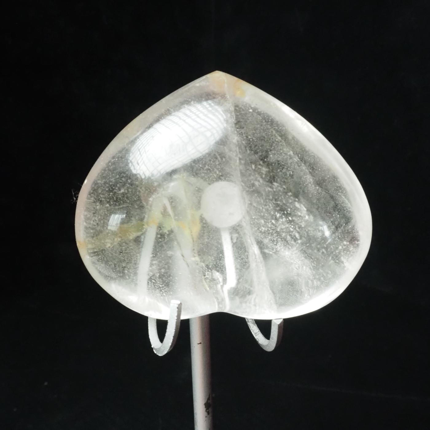Clear Quartz Heart