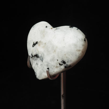 Rainbow Moonstone Heart