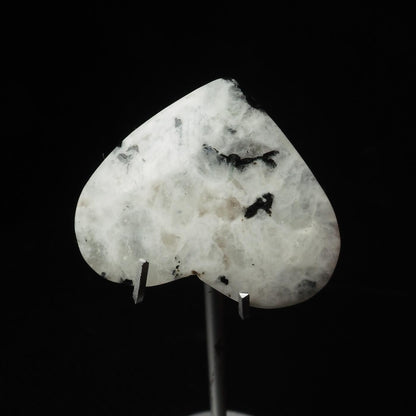 Rainbow Moonstone Heart