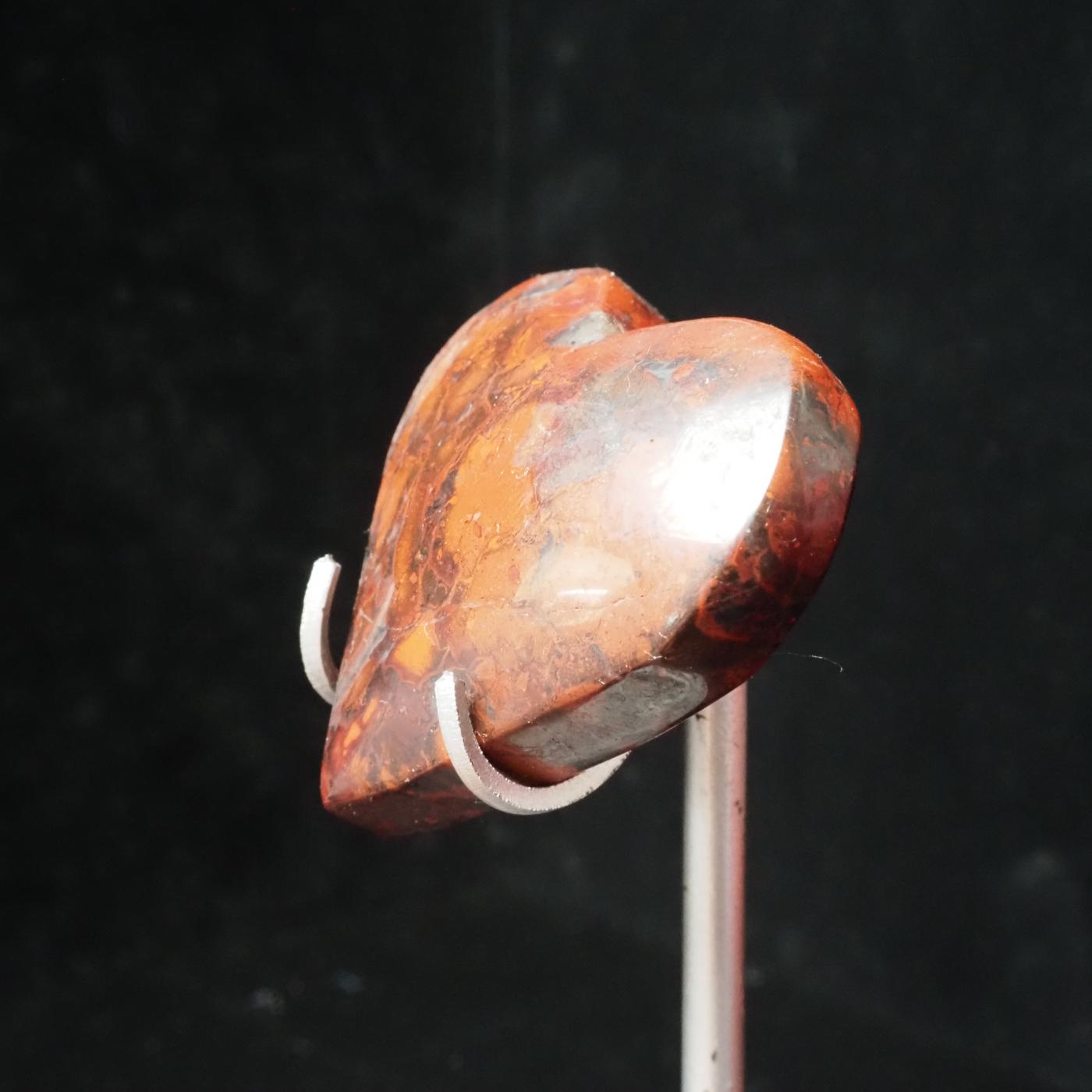 Red Jasper Heart