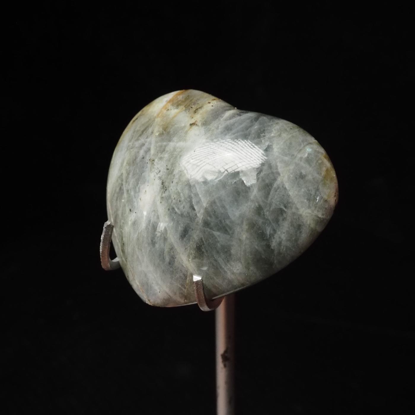 Labradorite Heart