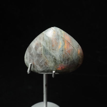 Labradorite Heart