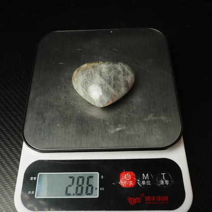 Labradorite Heart