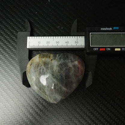 Labradorite Heart