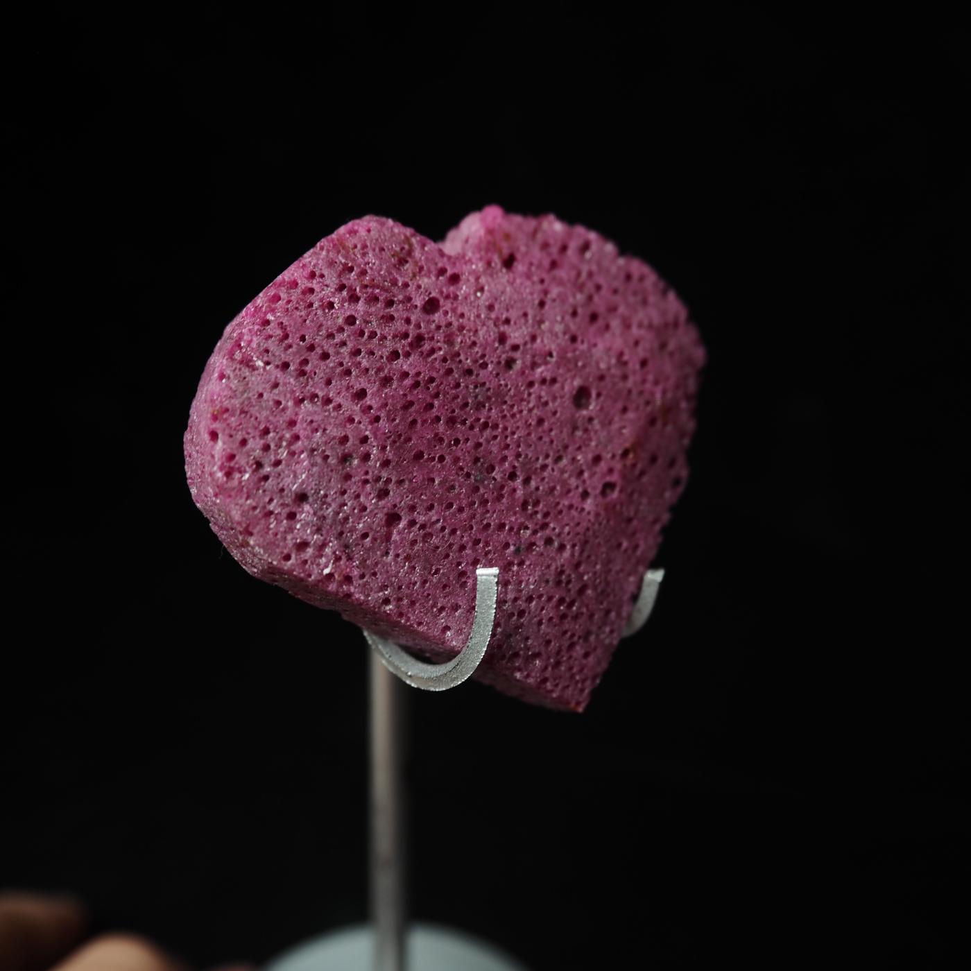 Honeycomb Ruby Heart