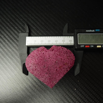 Honeycomb Ruby Heart