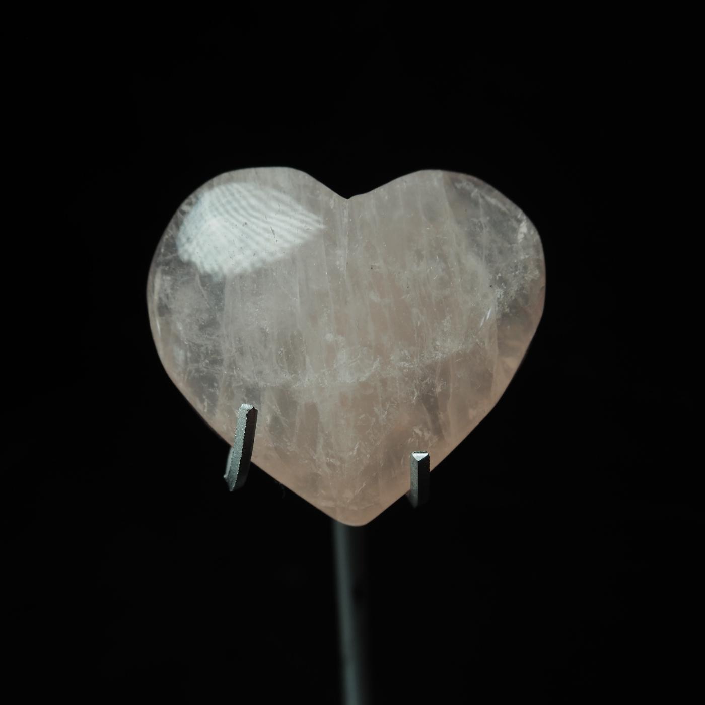 Rose Quartz Heart