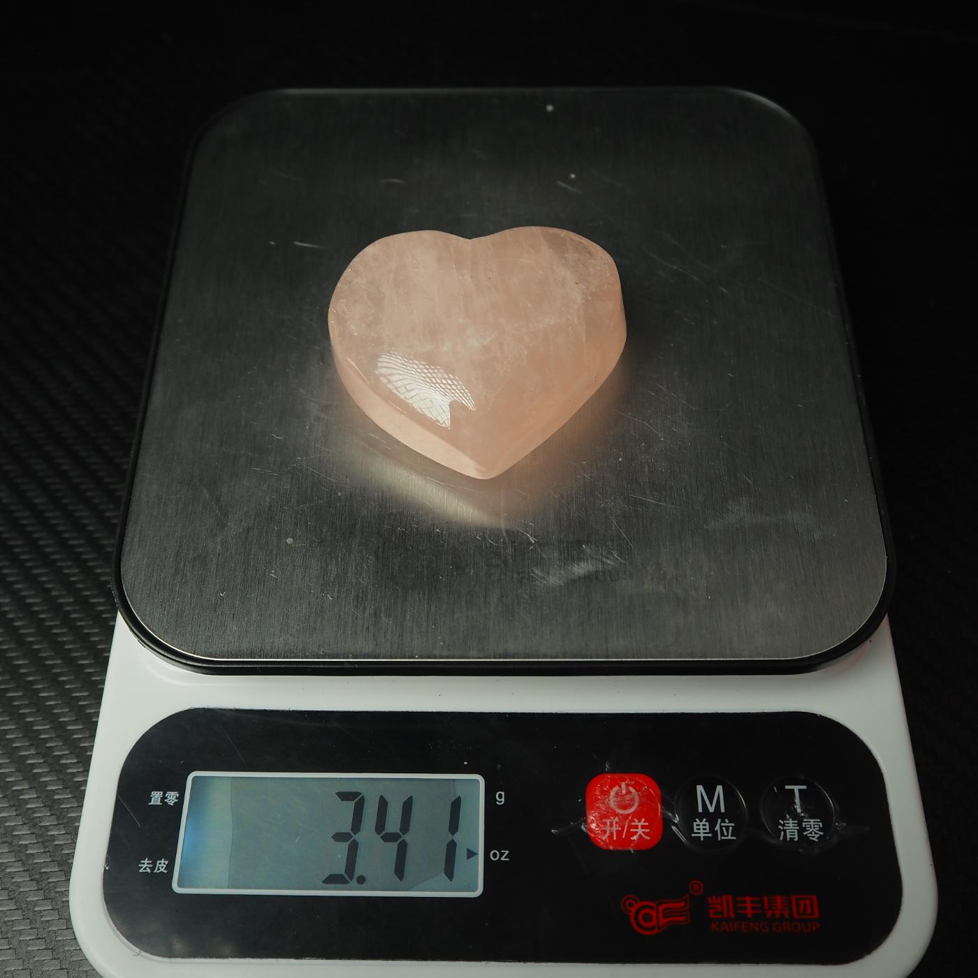 Rose Quartz Heart