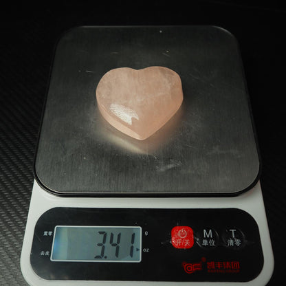 Rose Quartz Heart