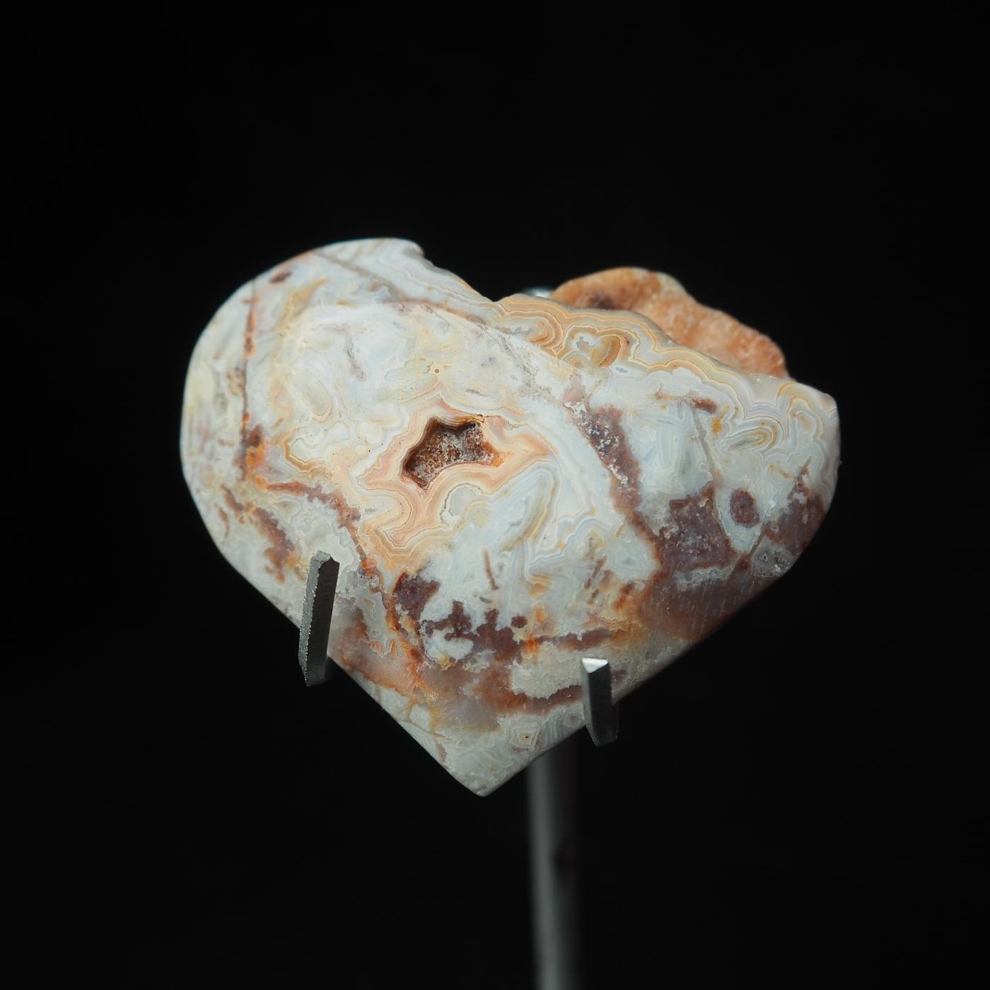 Mexico Agate Heart