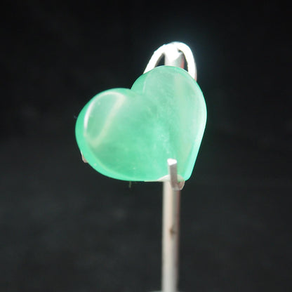 Green Fluorite Heart
