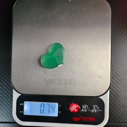 Green Fluorite Heart