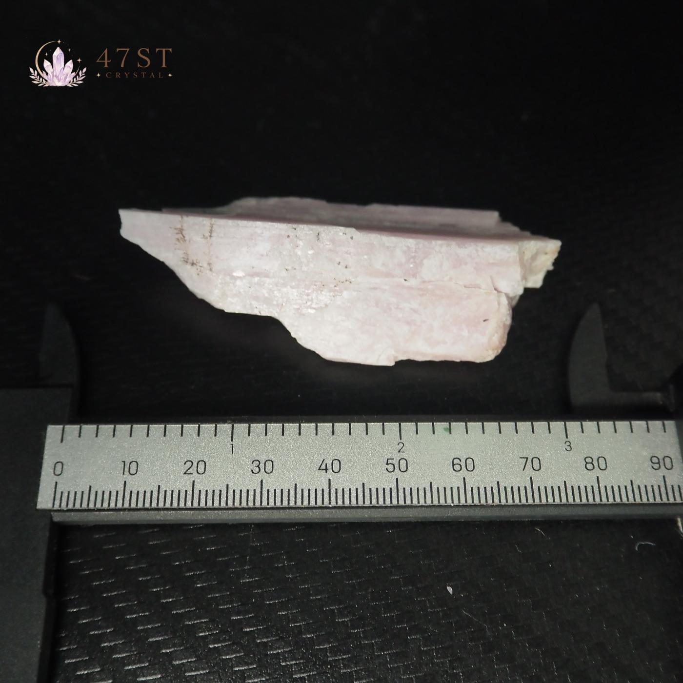 Raw Kunzite Specimen