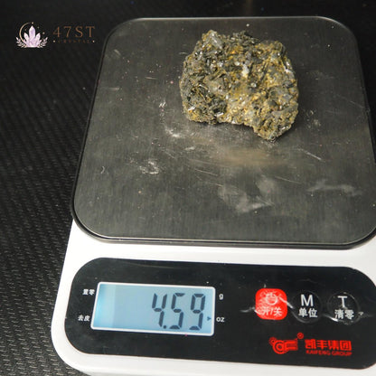 Raw Green Tourmaline Specimen