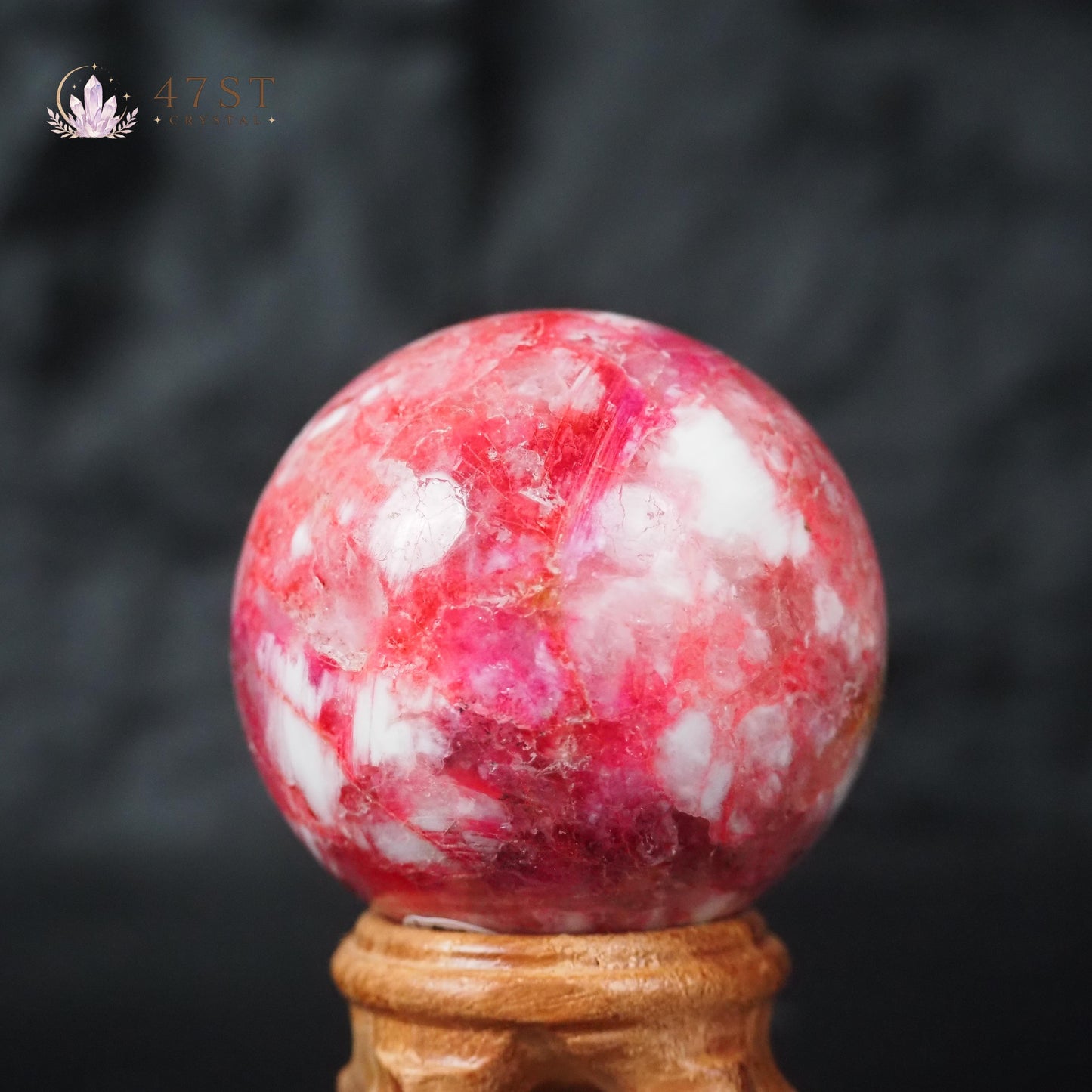 Pink Tourmaline Sphere