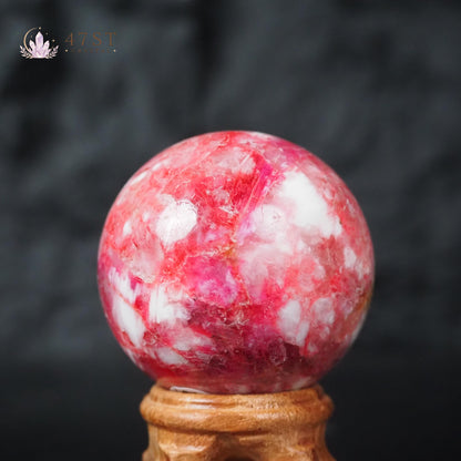 Pink Tourmaline Sphere