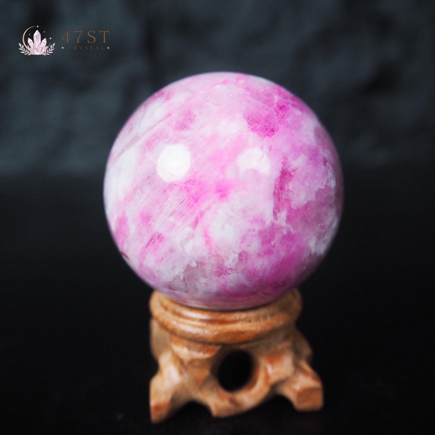Pink Tourmaline Sphere