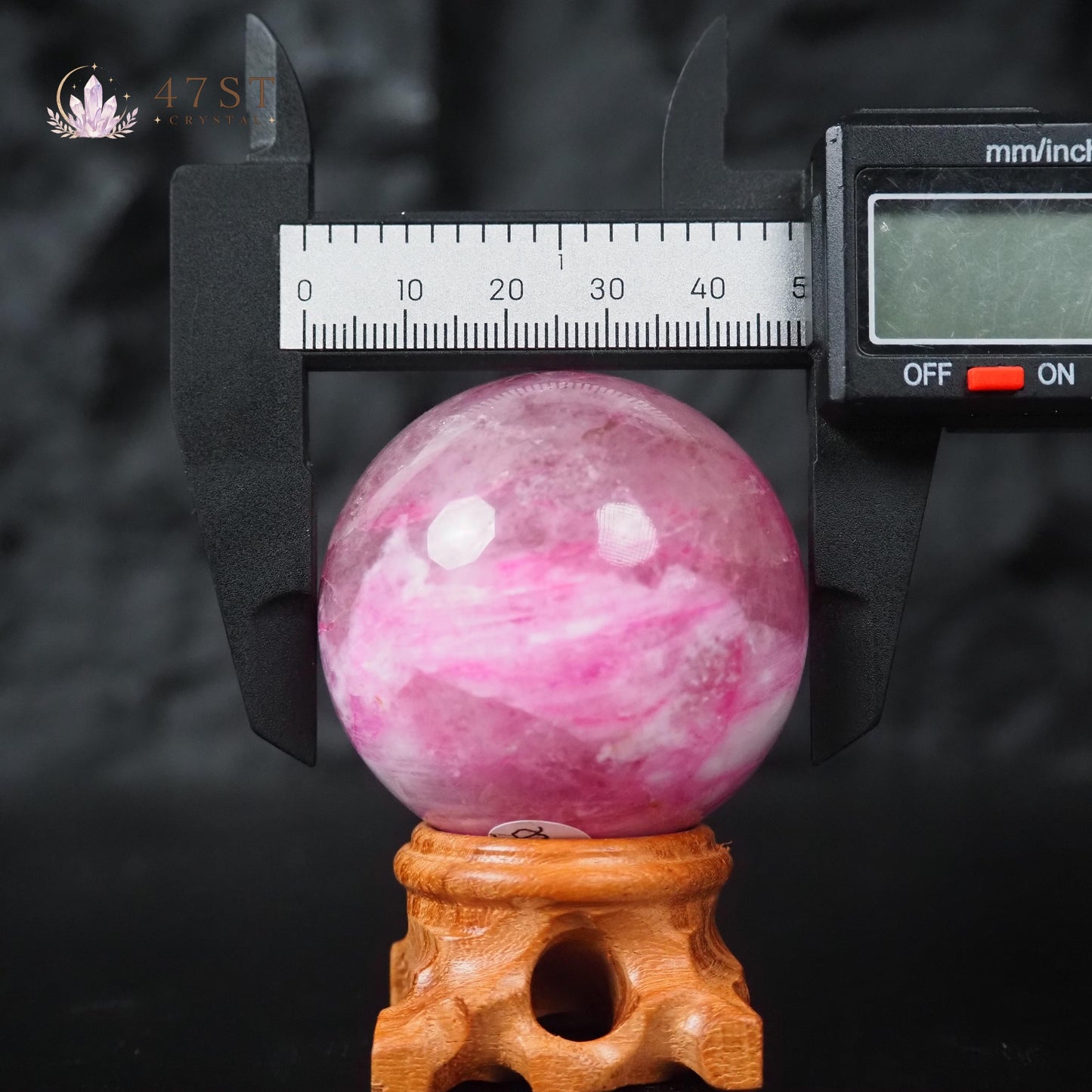 Pink Tourmaline Sphere