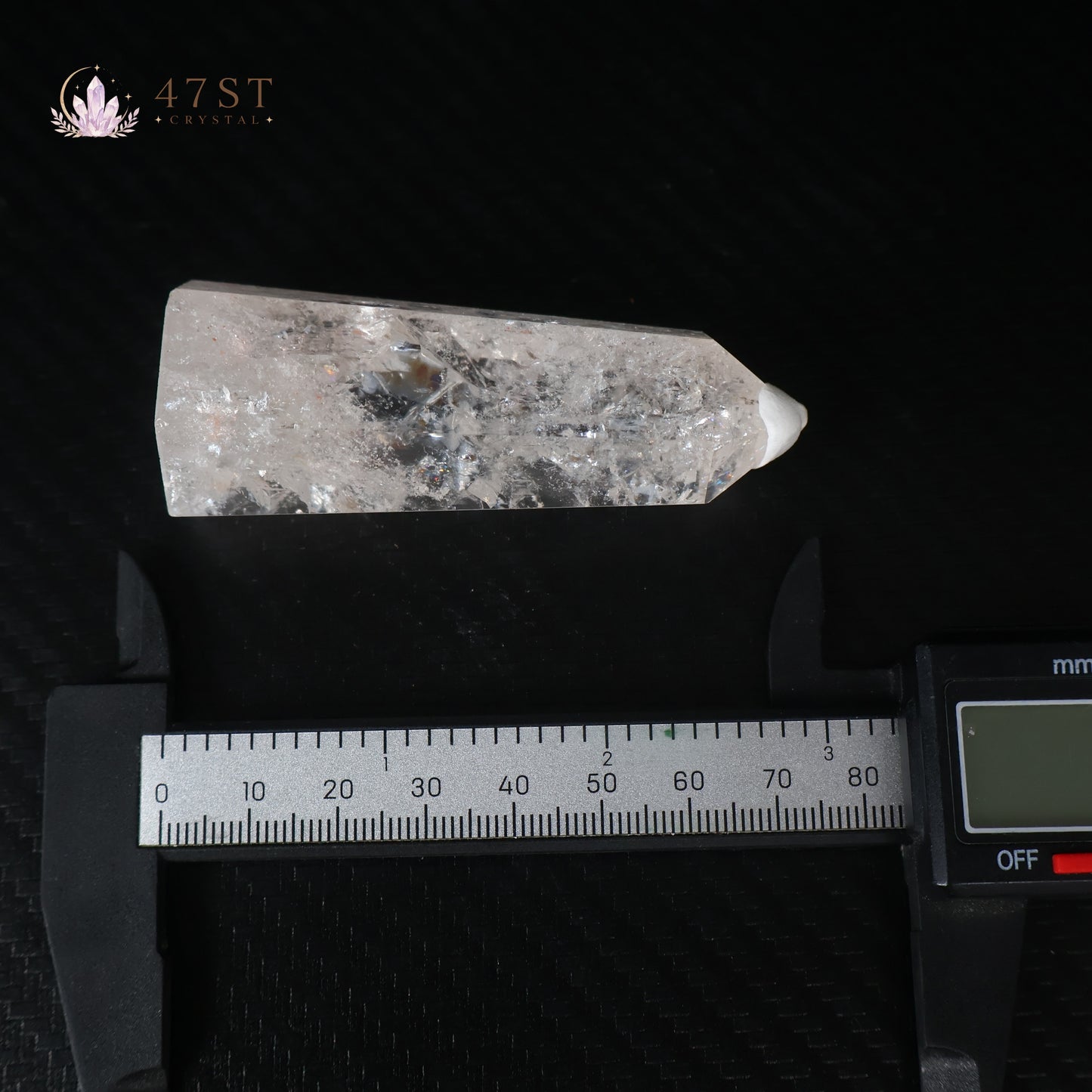 Crackle Quartz Tower