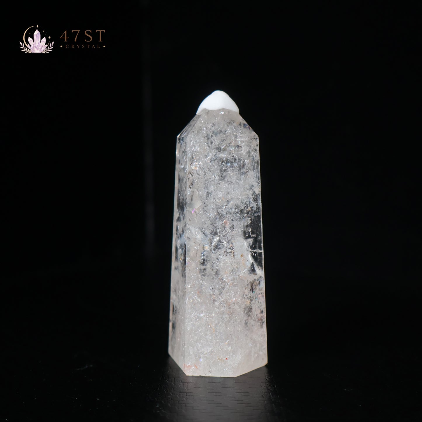Crackle Quartz Tower