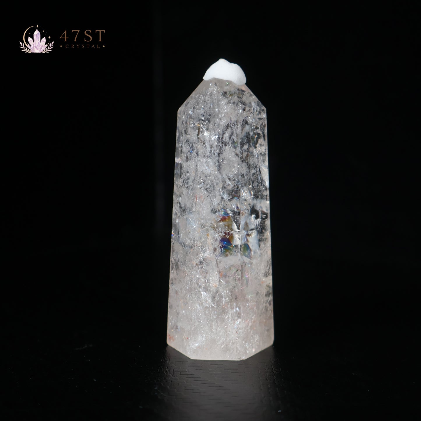 Crackle Quartz Tower