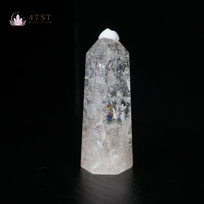 Crackle Quartz Tower