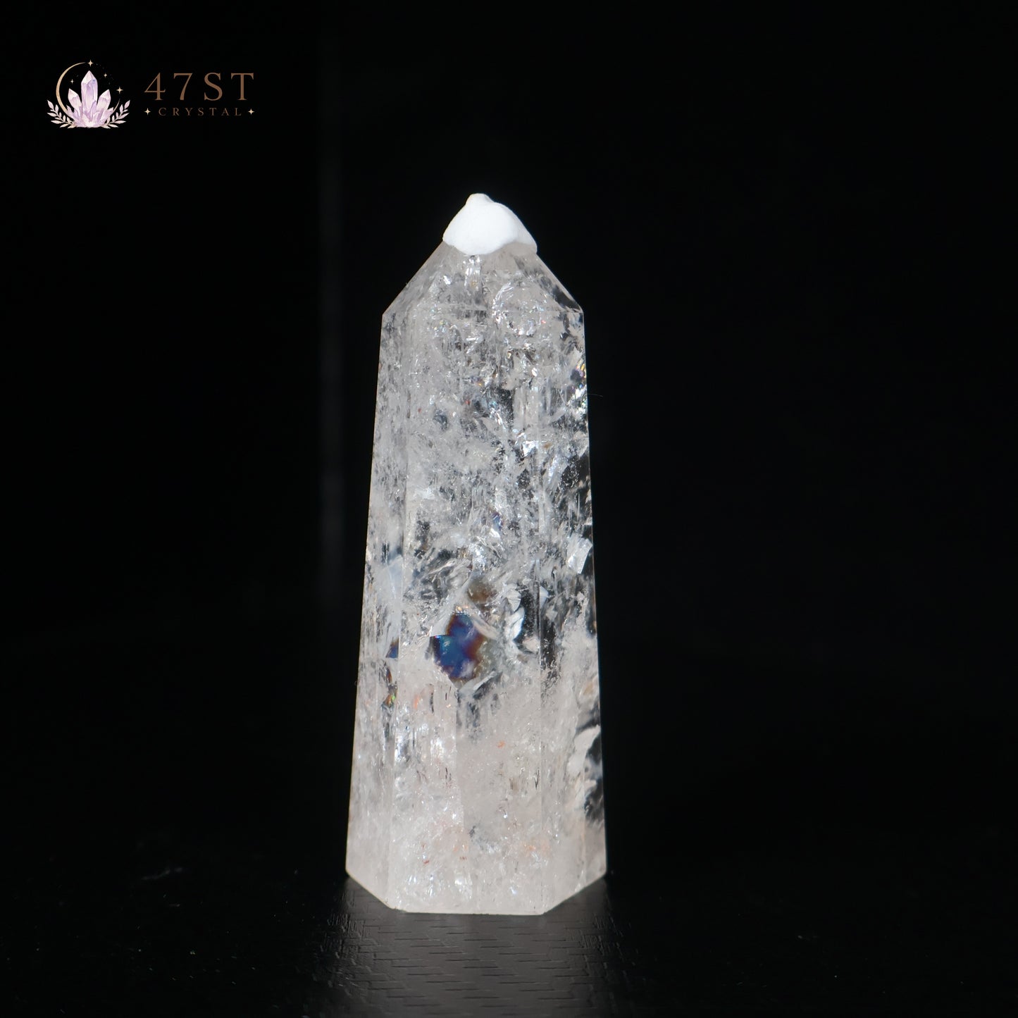 Crackle Quartz Tower