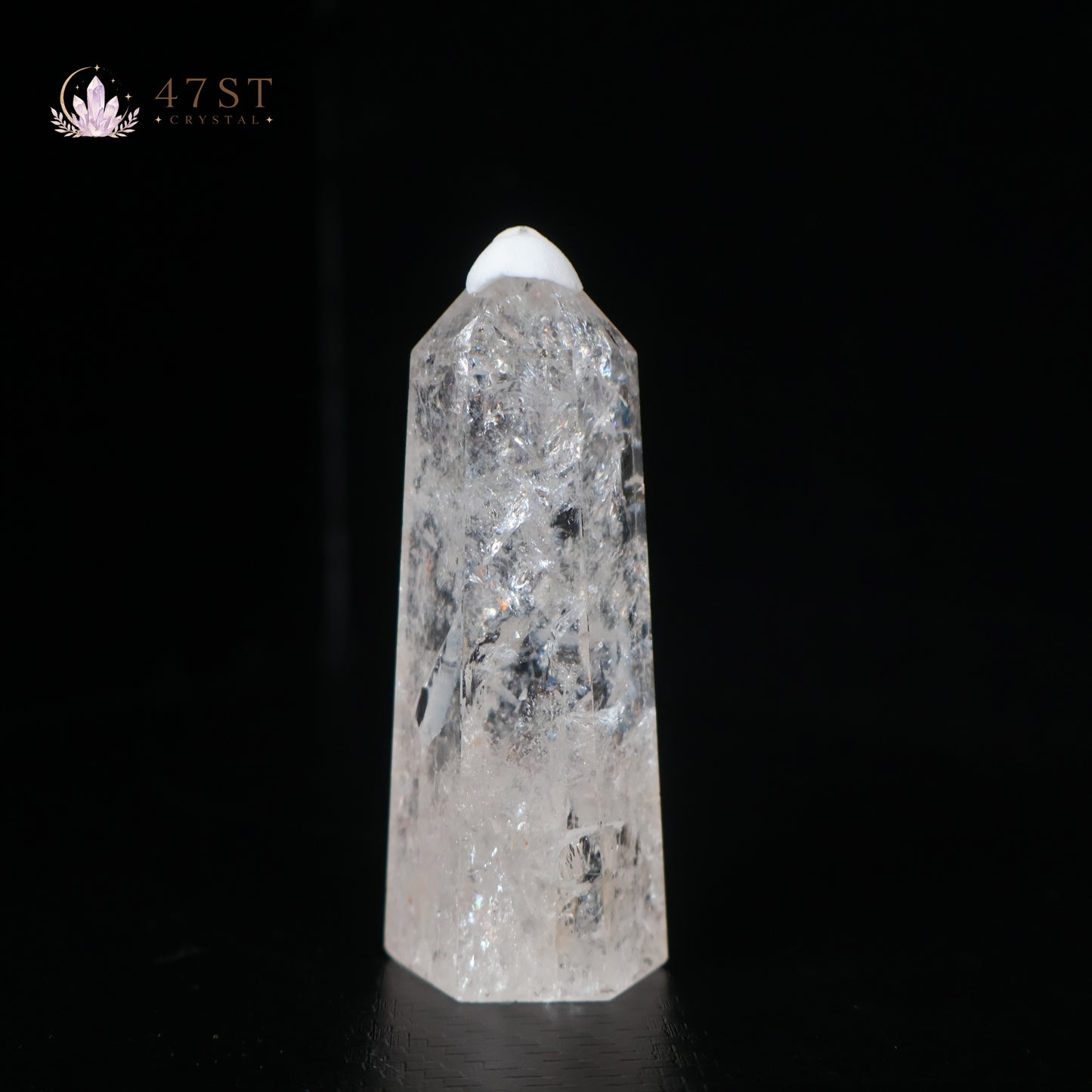 Crackle Quartz Tower