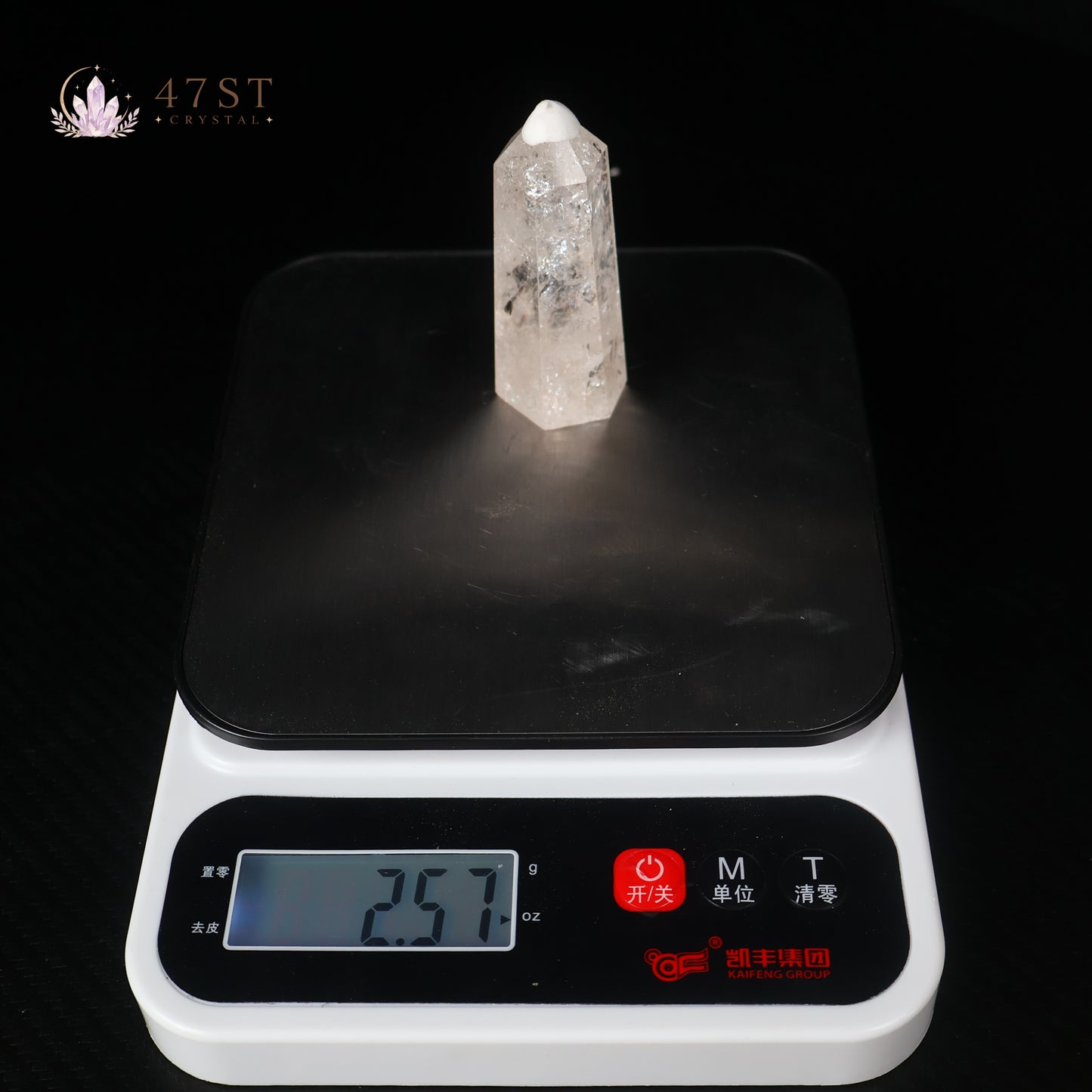 Crackle Quartz Tower