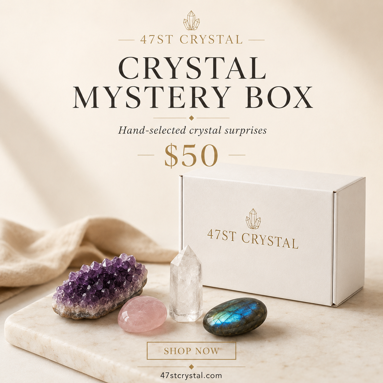 Crystal Mystery Box