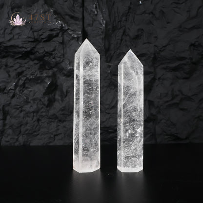 Clear Quartz Tower