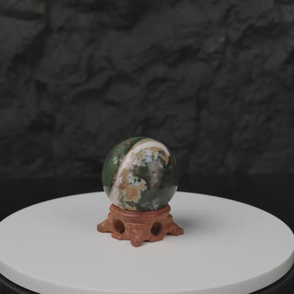 Ocean Jasper Sphere