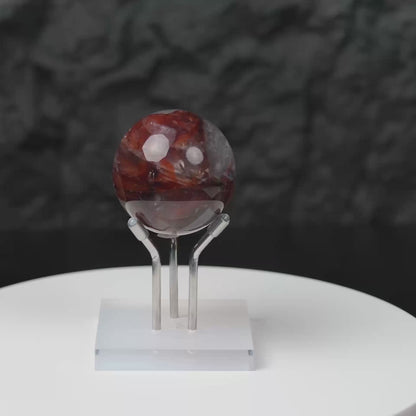 Fire Quartz Sphere
