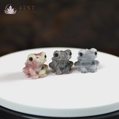 Frog Carvings
